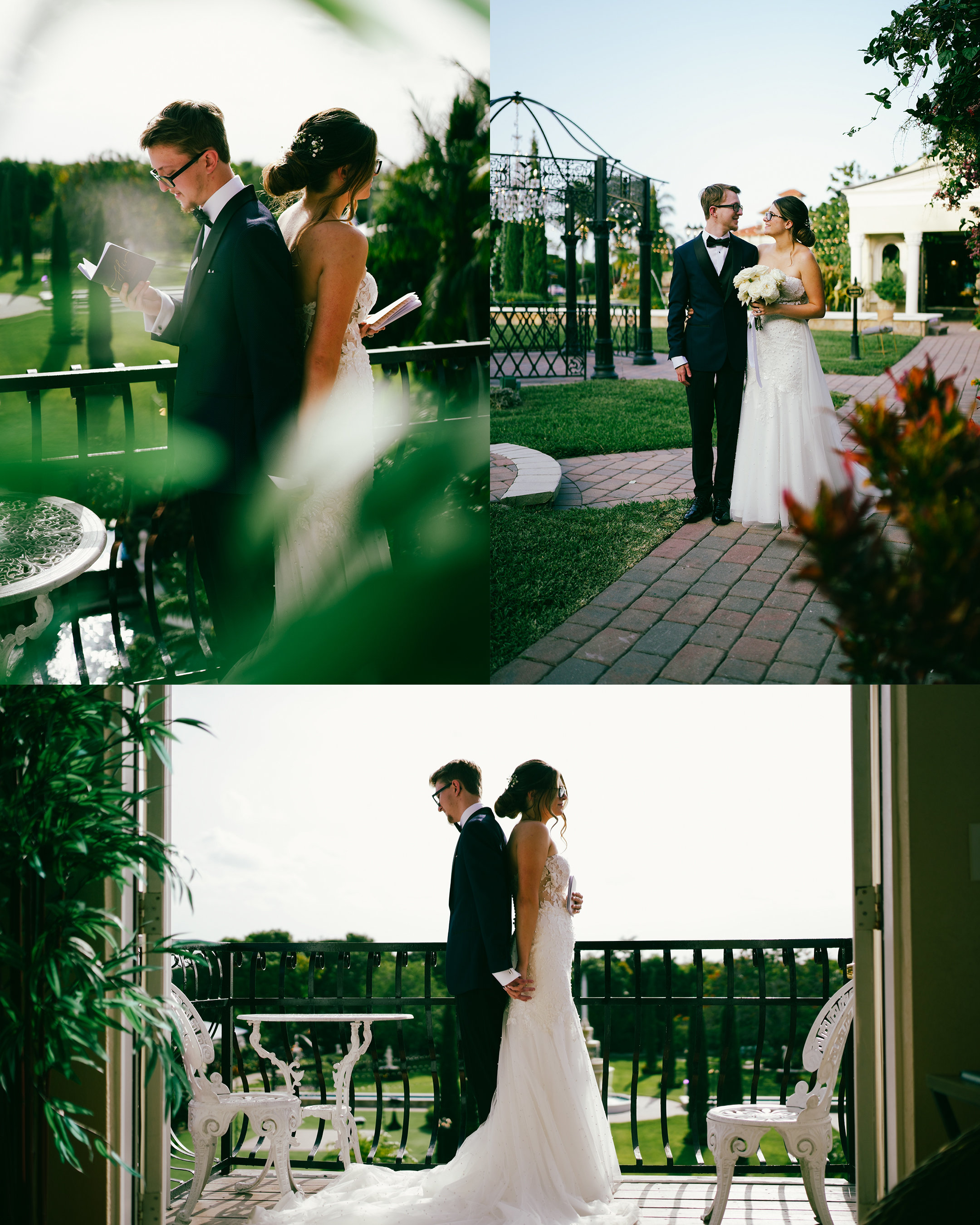 Emotional vow exchange between Catherine and Nolan during the ceremony
